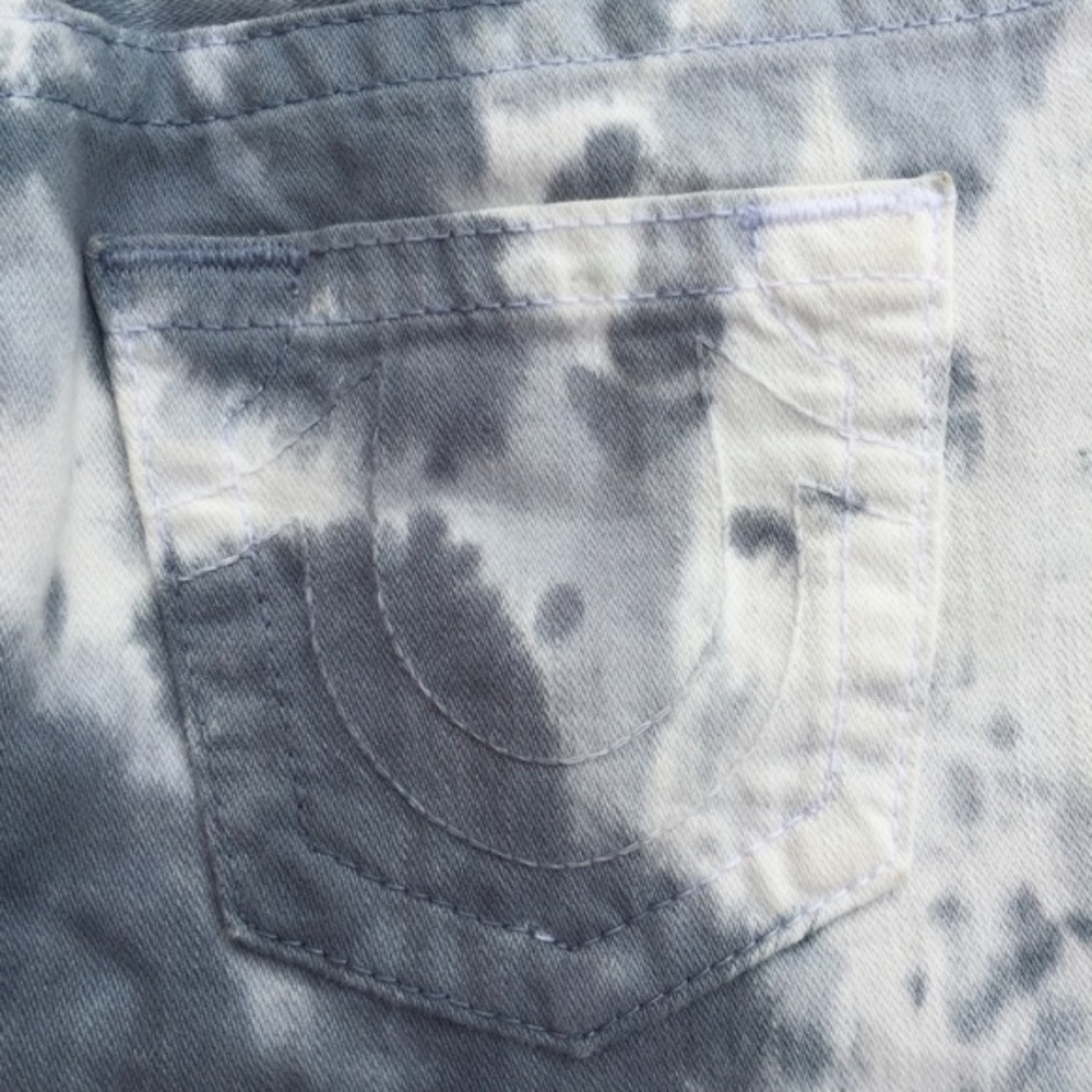 True Religion tie-dye Mini Skirt 25 - Picture 5 of 5